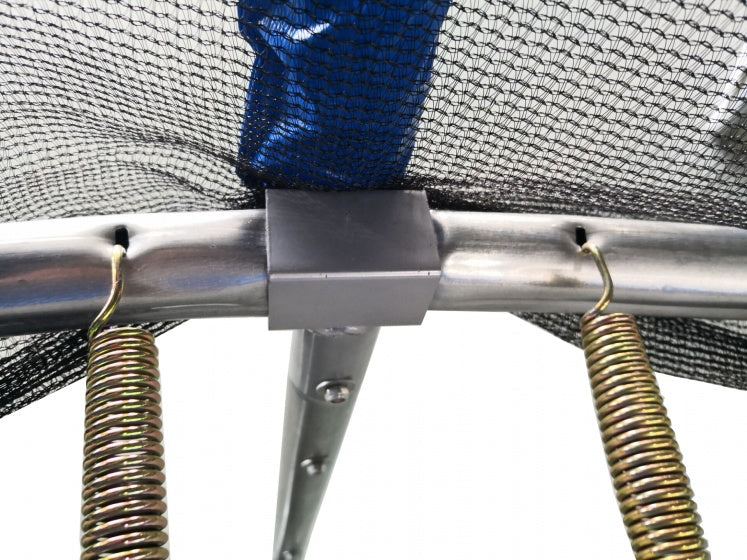 trampoline met veiligheidsnet 366 cm blauw