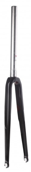 voorvork vast 28 inch 1 1/8 inch carbon zwart