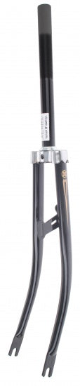 voorvork vast 28 inch stadsfiets 1 inch zwart