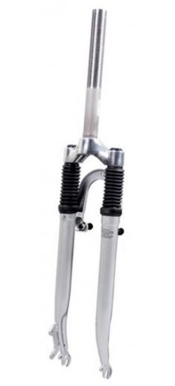 Voorvork verend 28 inch 1 1/8 inch grijs