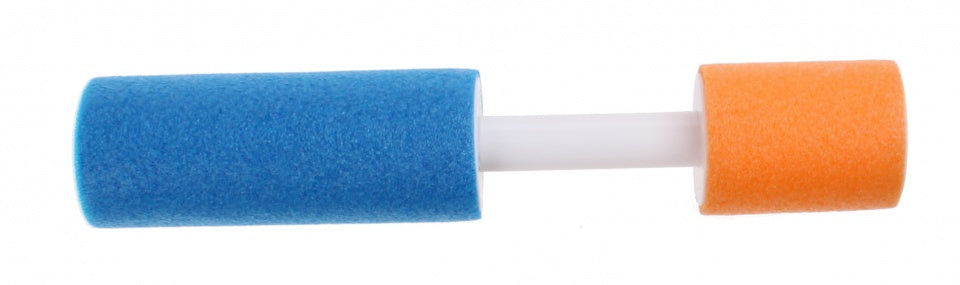 waterpistool 15 x 4 cm foam blauw