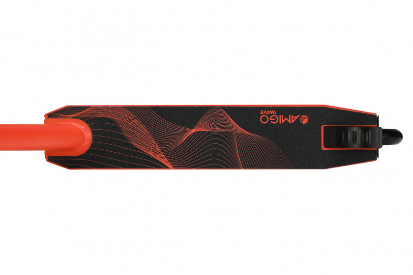 Wave Junior Voetrem Rood/Zwart