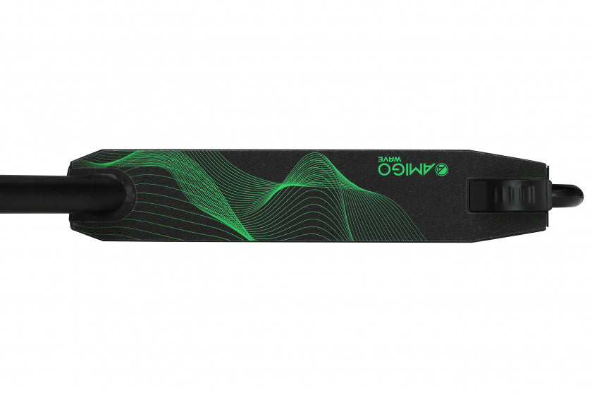 Wave Junior Voetrem Zwart/Groen