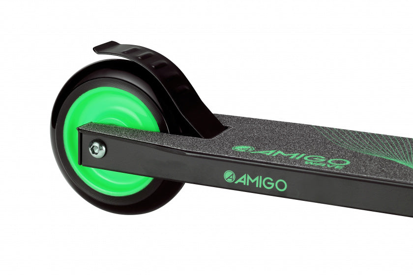 Wave Junior Voetrem Zwart/Groen