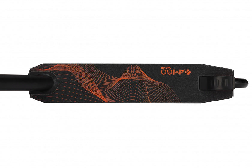 Wave Junior Voetrem Zwart/Oranje