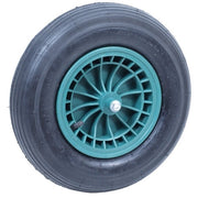 wiel kruiwagen 400 x 8 zwart/groen