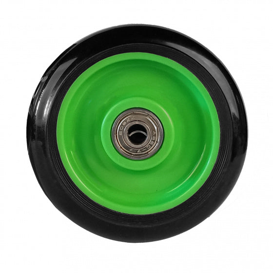 wielen stuntstep Wave 100 mm 82A PU zwart/groen 2 stuks