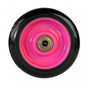 wielen stuntstep Wave 100 mm 82A PU zwart/roze 2 stuks
