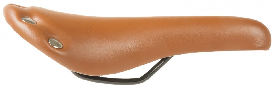 Zadel Race/Sport 278 X 153 mm Imitatie Leer Bruin
