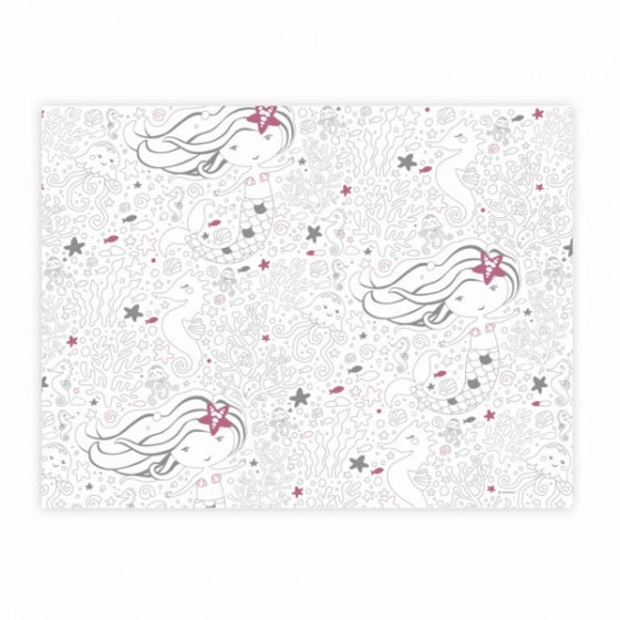 8 Placemats Be a Mermaid 30 x 40 cm