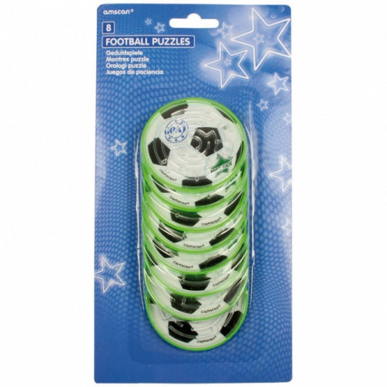 geduldspel voetbal 7 cm 8 stuks