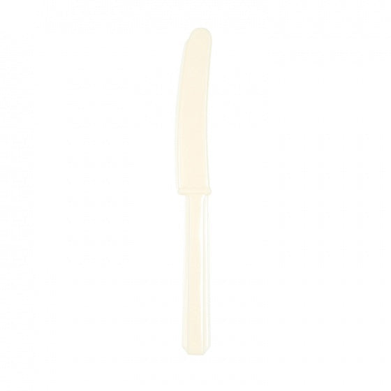 messen crème 17 cm 20 stuks