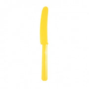 messen geel 17 cm 20 stuks