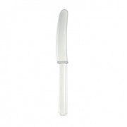 messen zilver 17 cm 20 stuks