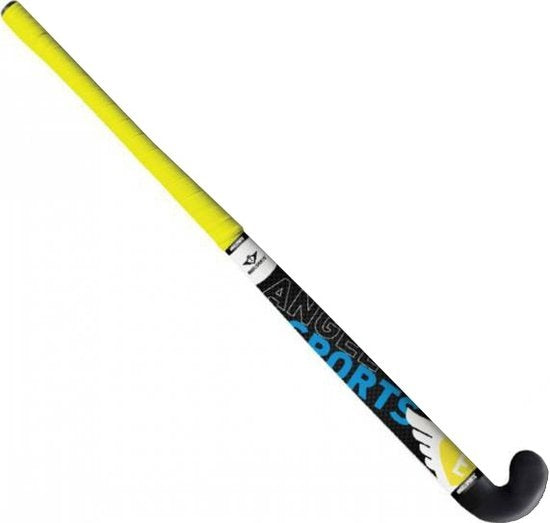 Streethockeystick 33 inch 17 mm zwart/geel