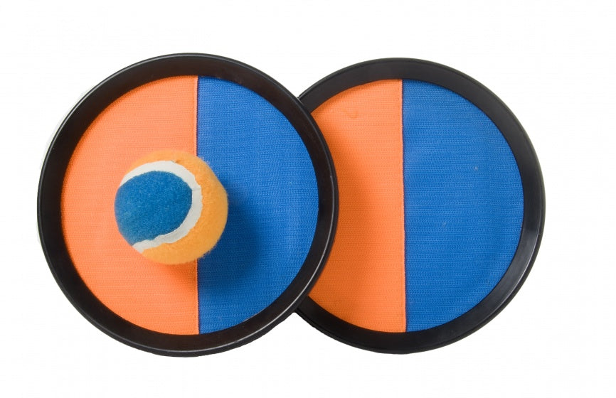 vangspel klittenband oranje-blauw 20 cm