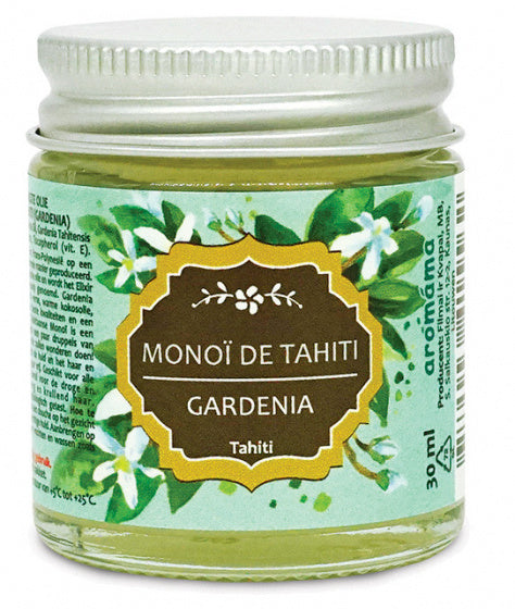 basisolie Monoi de Tahiti 30 ml plantaardig transparant