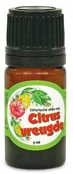 etherische olie Citrus Vreugde 5 ml vegan transparant