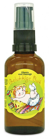 etherische olie Gelukkige Buik 50 ml vegan transparant