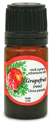 etherische olie Grapefruit 5 ml vegan geel