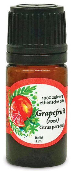 etherische olie Grapefruit 5 ml vegan geel