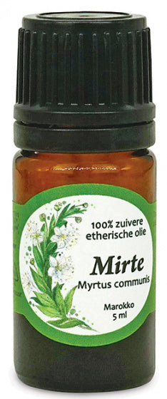 etherische olie Mirte 5 ml vegan lichtbruin