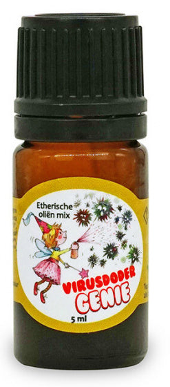 etherische olie Virusdoder Genie 5 ml vegan transparant