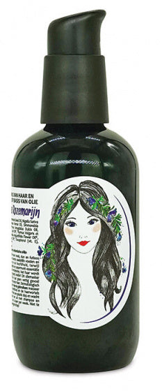 haarolie Prachtige Rozemarijn 100 ml vegan transparant