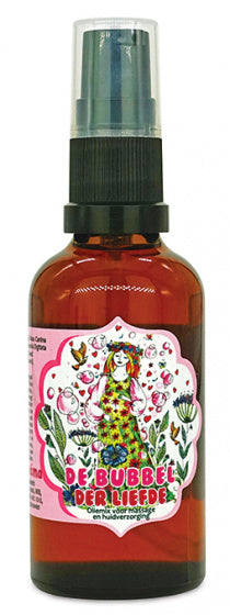 massageolie Bubbel Der Liefde 50 ml plantaardig bruin