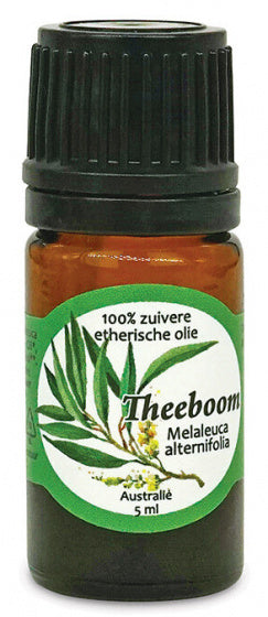 etherische olie Tea Tree 5 ml vegan transparant