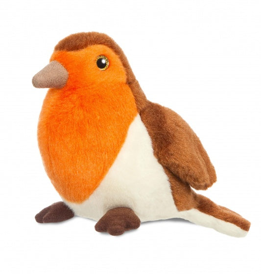 knuffel Mini Flopsie roodborstje 20