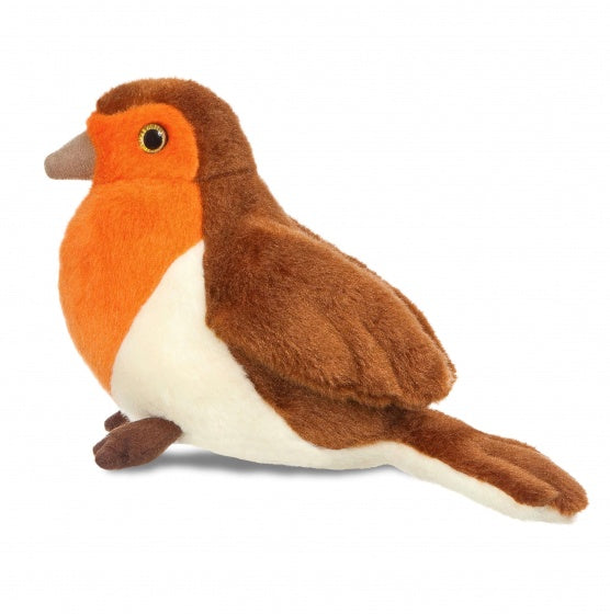 knuffel Mini Flopsie roodborstje 20