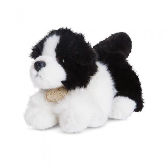 knuffel Mini Yoni border collie zwart/wit 20 cm
