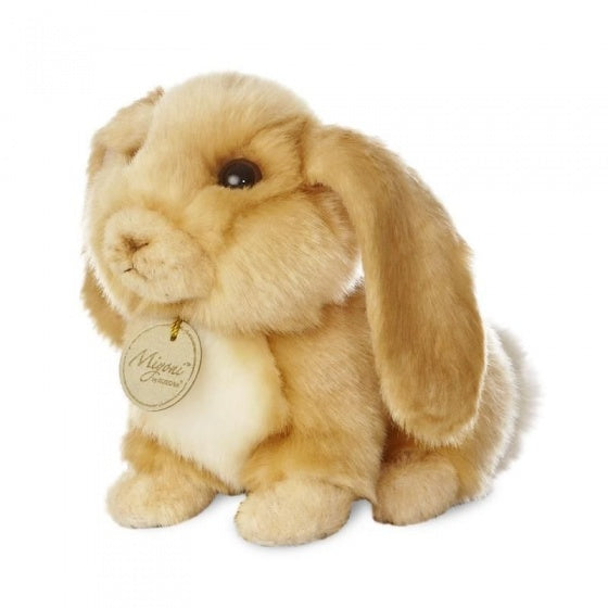 knuffel Mini Yoni hangoor konijn bruin 20 cm