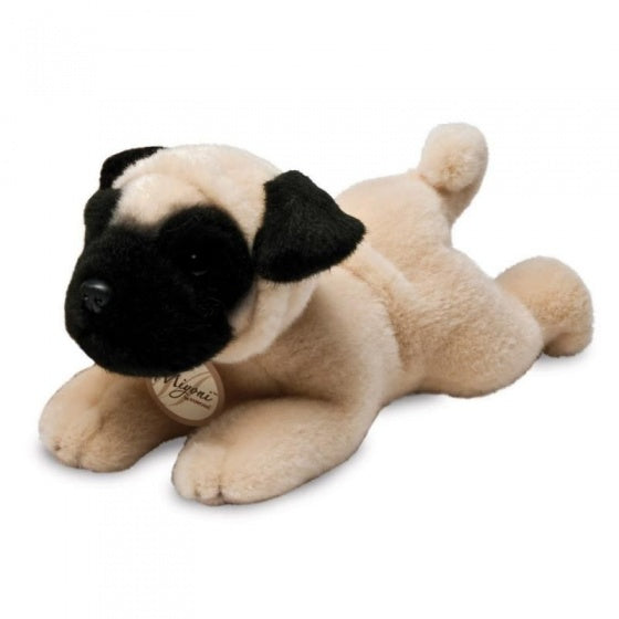 knuffel Mini Yoni mopshondje bruin 20 cm