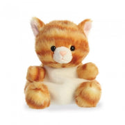knuffel Palm Pals kat oranje 13 cm