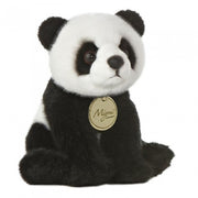 knuffelpanda MiYoni junior 19 cm pluche zwart/wit