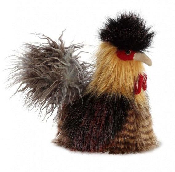 knuffelhaan Jacques Boutique 28 cm bruin