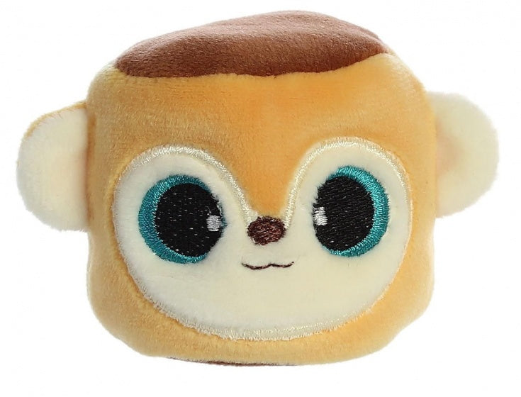 mini-knuffel YooHoo beanbag 6 cm lichtbruin