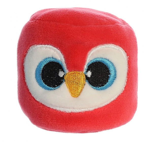 mini-knuffel YooHoo beanbag 6 cm rood