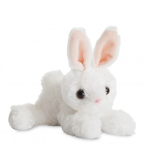 Knuffel Mini Flopsie konijn wit 20