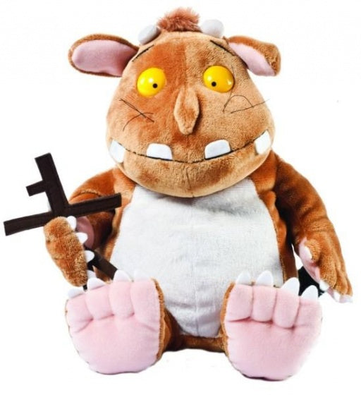 knuffel/pyjamazak kind van De Gruffalo 32 cm bruin