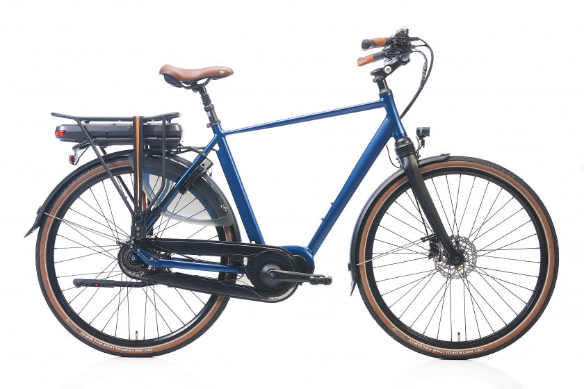Deluxe 28 Inch 54 cm Heren 8V Hydraulische schijfrem Blauw
