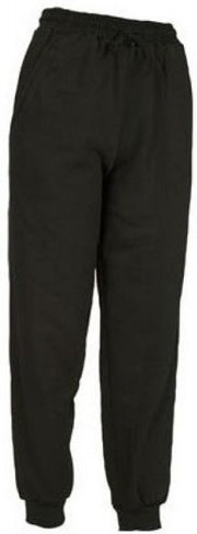 joggingbroek senior zwart maat S