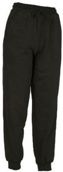 joggingbroek senior zwart maat S