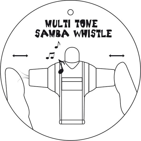 samba-fluit Belgie 5 cm zwart/geel/rood