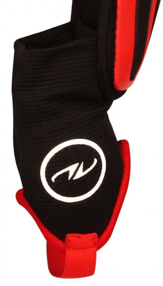 Scheenbeschermers Pro-Style Soft rood/zwart maat L