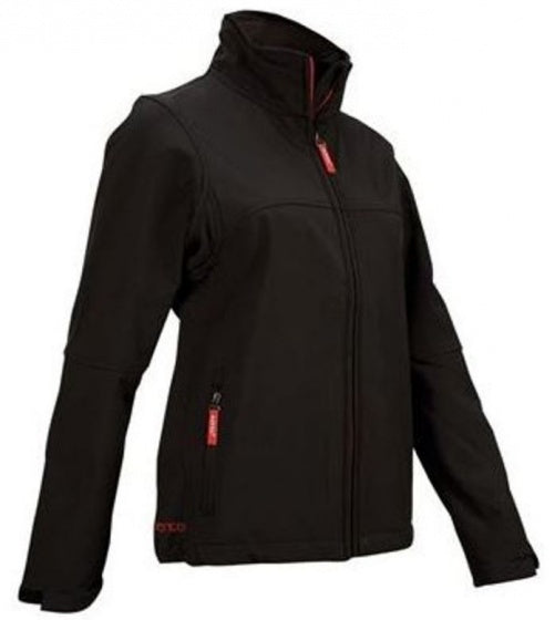 Softshell Jack Dames Zwart Maat M