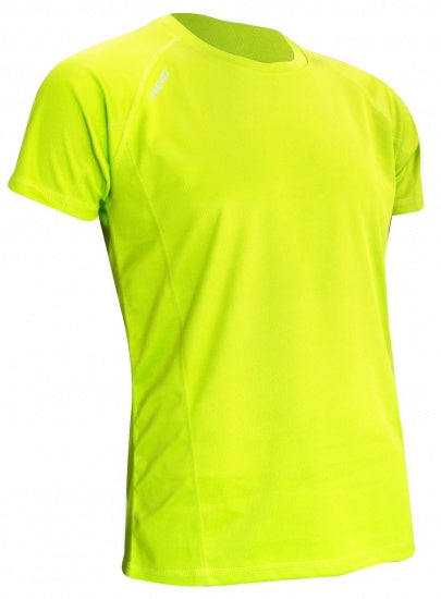 Sportshirt Heren Fluorgeel Maat XL