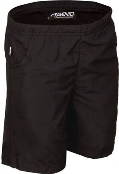 Sportshort Basic Junior Zwart Maat 140